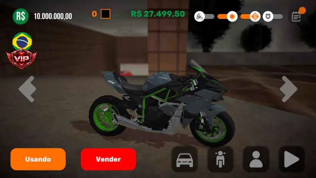 Elite Auto Brasil : Moto Grau — kawasaki h2 liberada e saldo de 10 milhoes