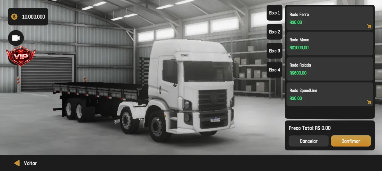 Global Truck Online — roda comprada na oficina sem gastar