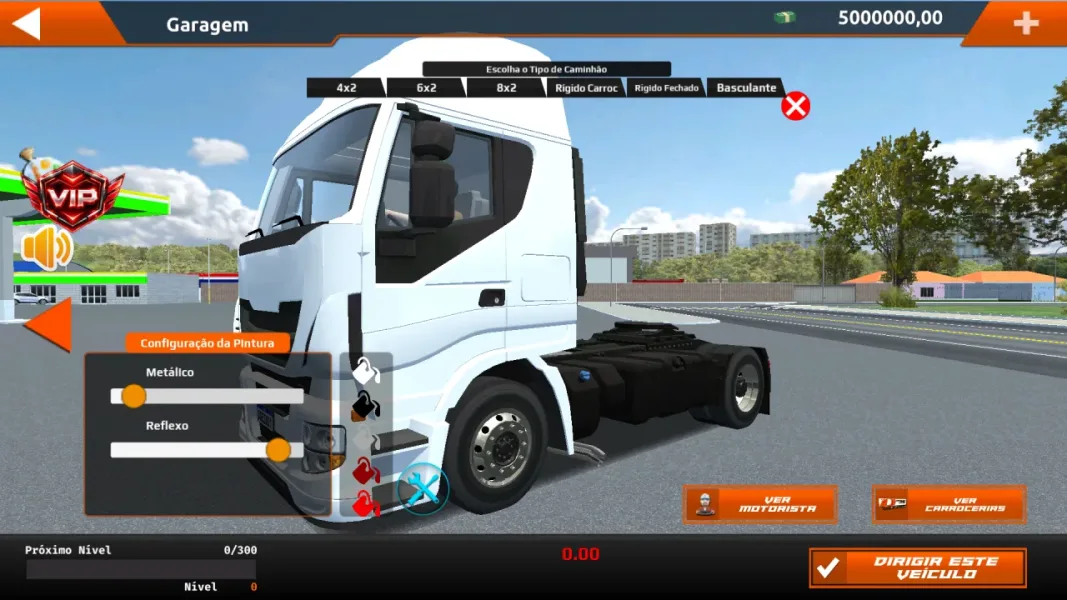 World Truck Driving Simulator — caminhao de nivel 5 liberado pelo mod